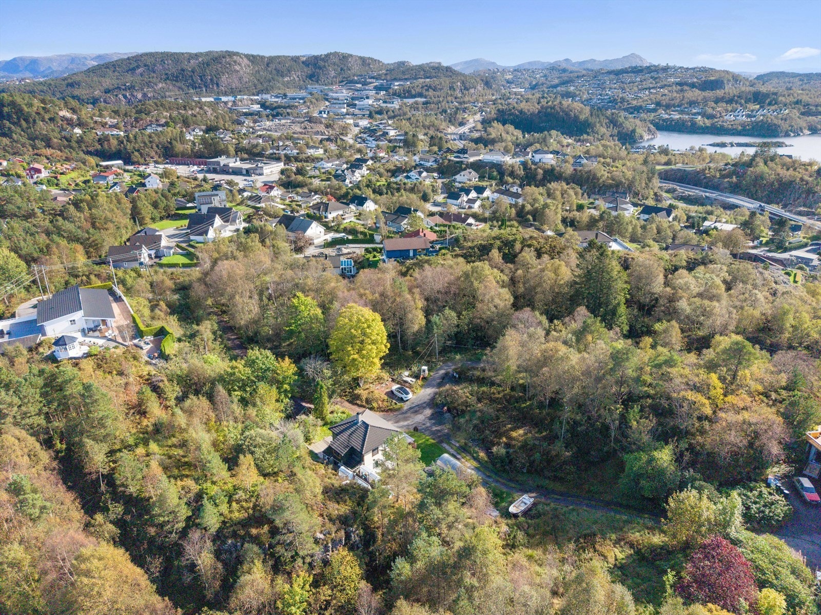 Utnyttelsesgraden på eiendommen er inntil 25%. Galleribilde