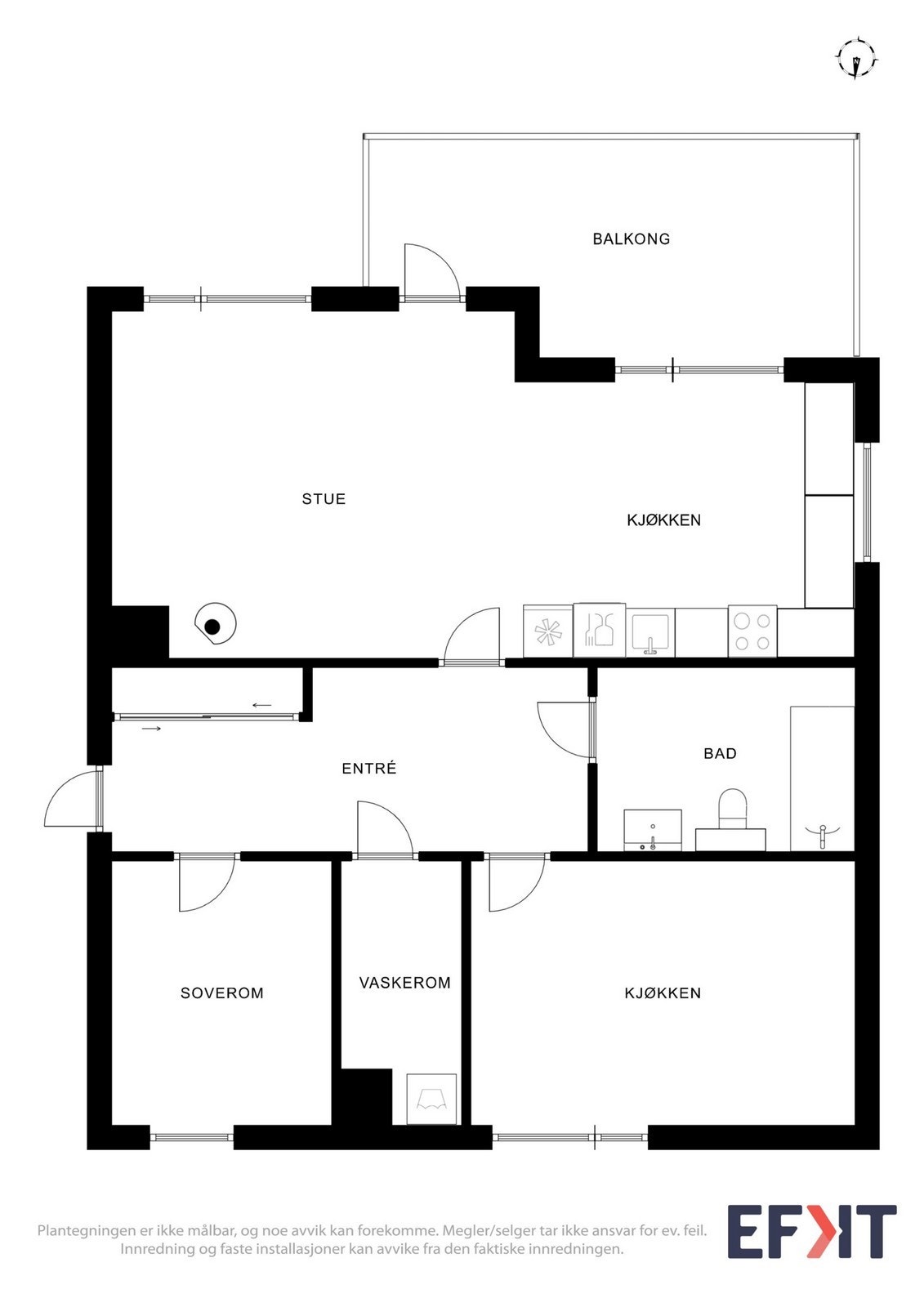 Plantegning Galleribilde