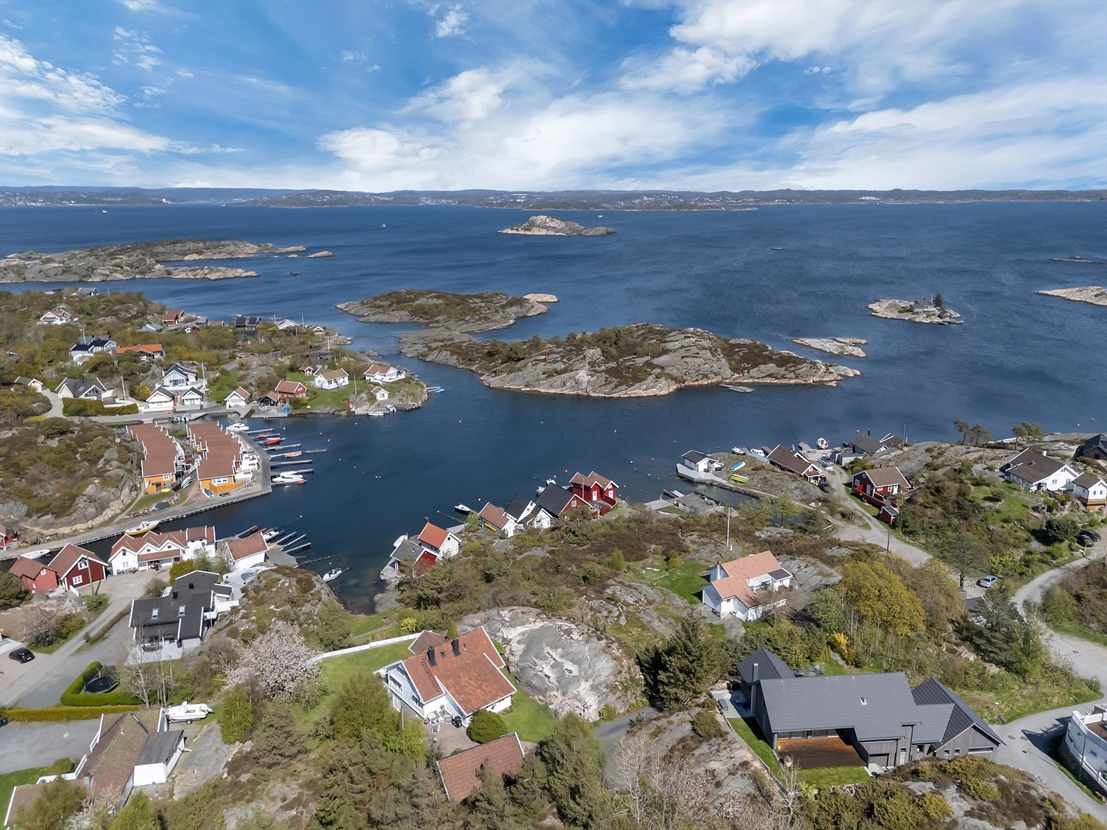 Dronebilde Galleribilde