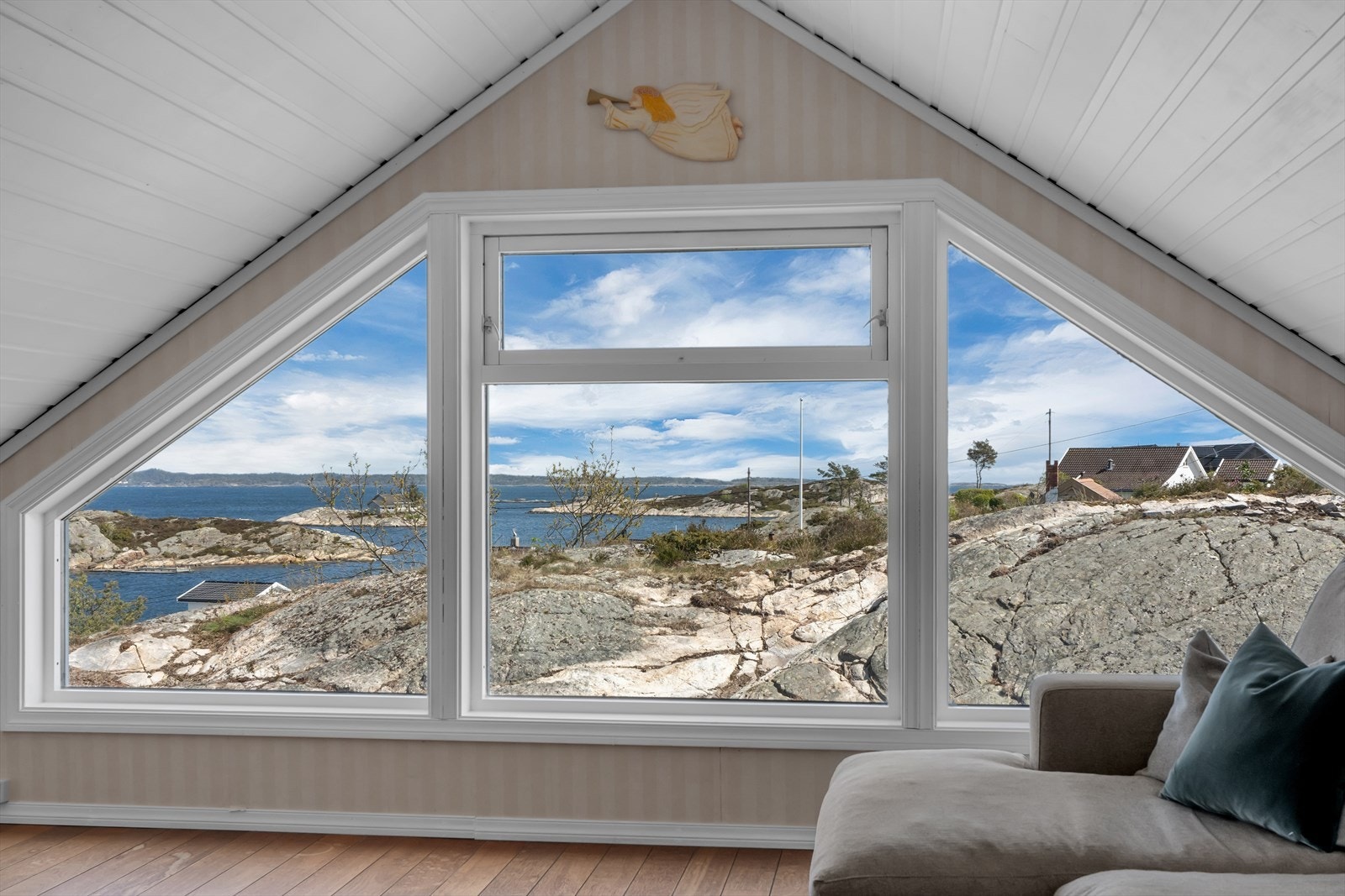 Her kan man nyte fantastisk utsyn Galleribilde