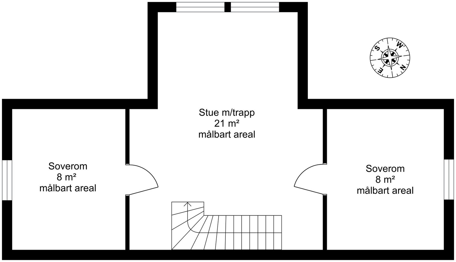 Planskisse 2. etasje. Galleribilde