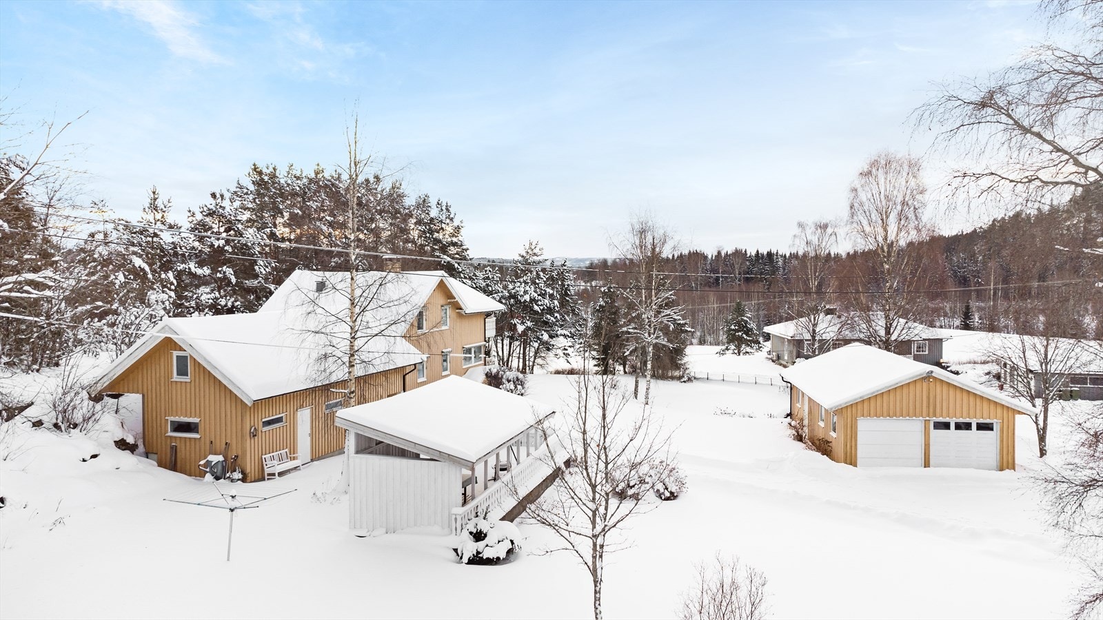 Eiendommen byr på mange muligheter på den store plassen. Galleribilde