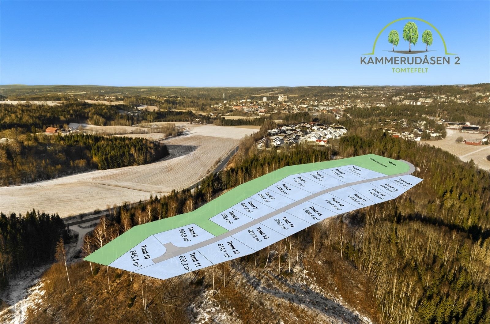 Velkommen til Kammerudåsen 2 tomtefelt! Galleribilde