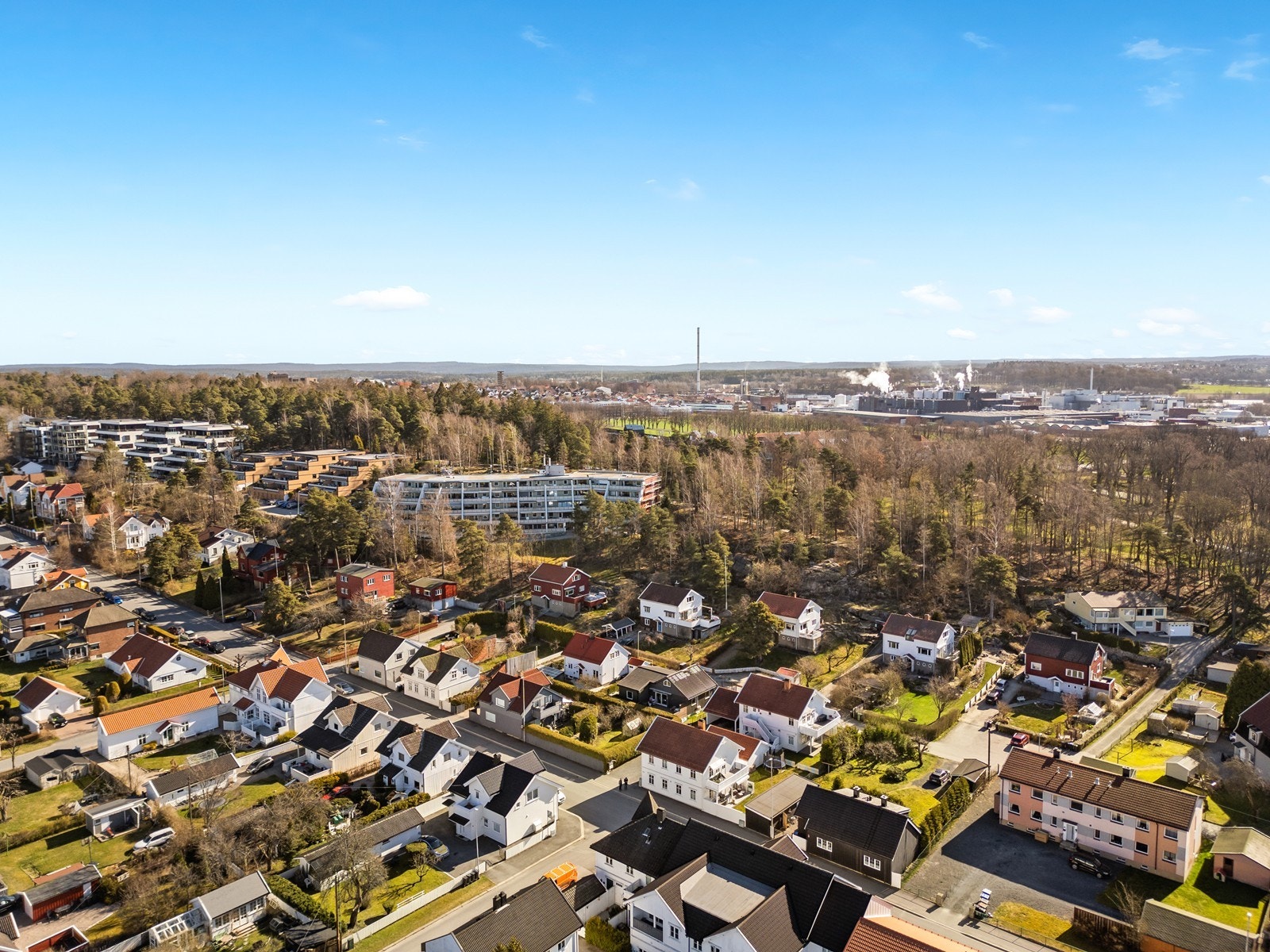 Det er kort vei til Kulåsparken med flotte tur - og rekreasjonsområder Galleribilde