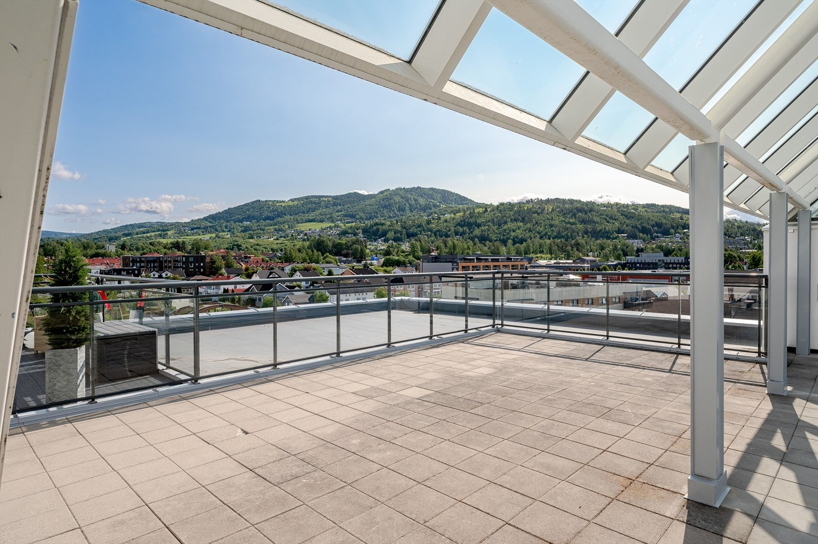 Felles takterrasse Galleribilde