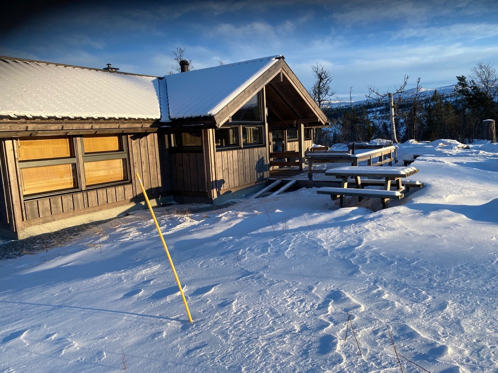 Vinterbilde tatt av selger de siste vintrene Galleribilde