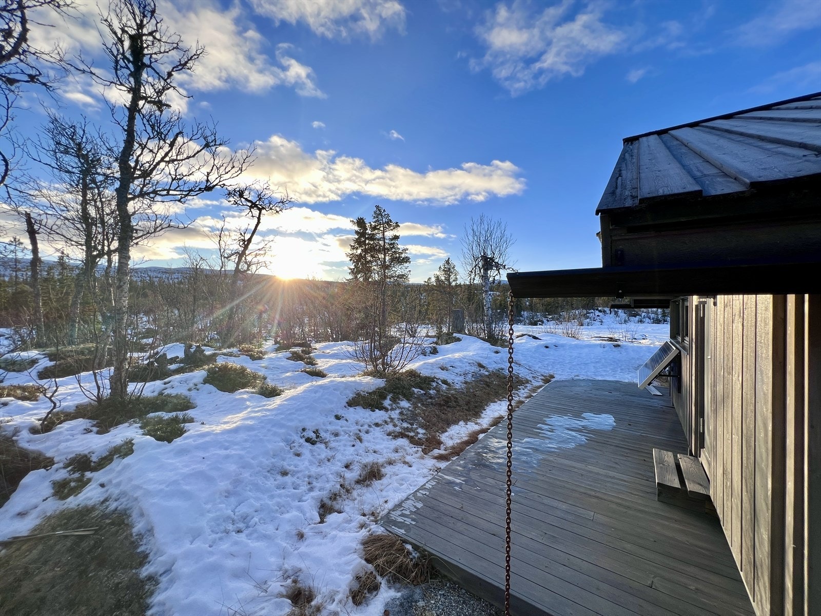 Vinterbilde tatt av eiendomsmegler 30.12.2025 Galleribilde