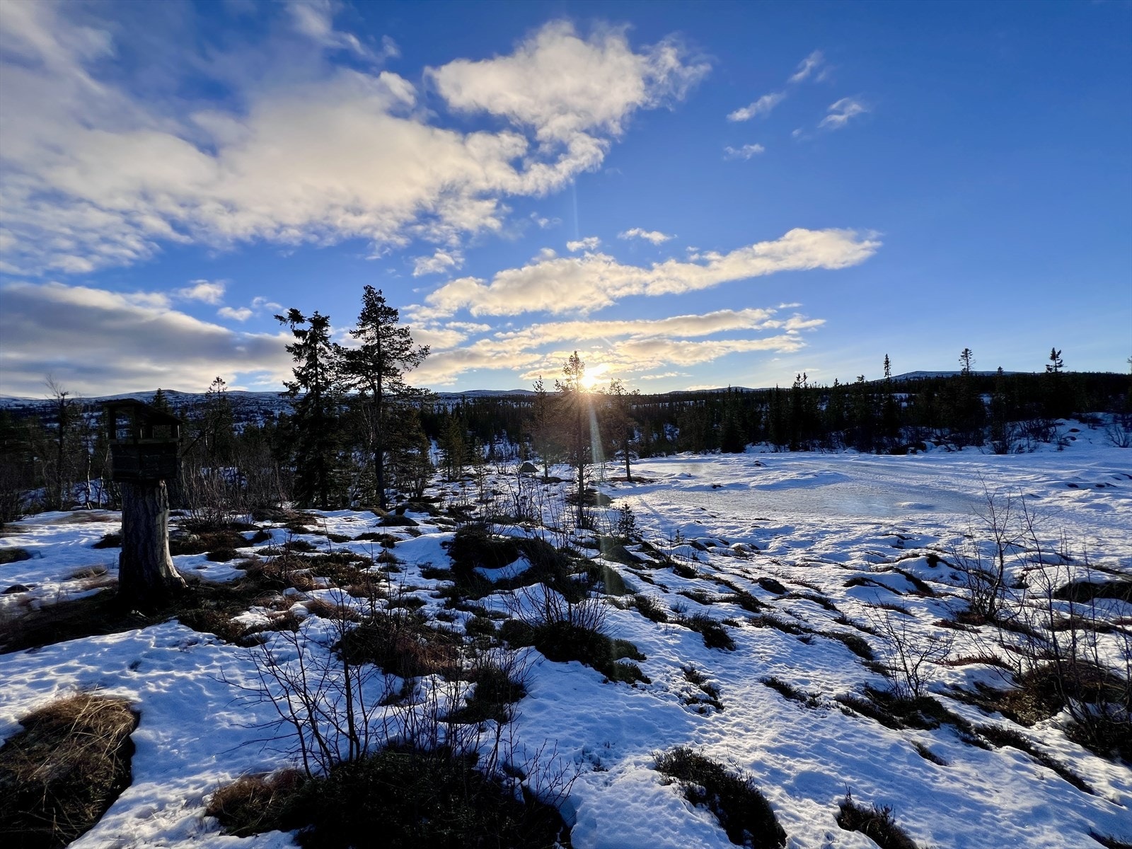 Vinterbilde tatt av eiendomsmegler 30.12.2025 Galleribilde