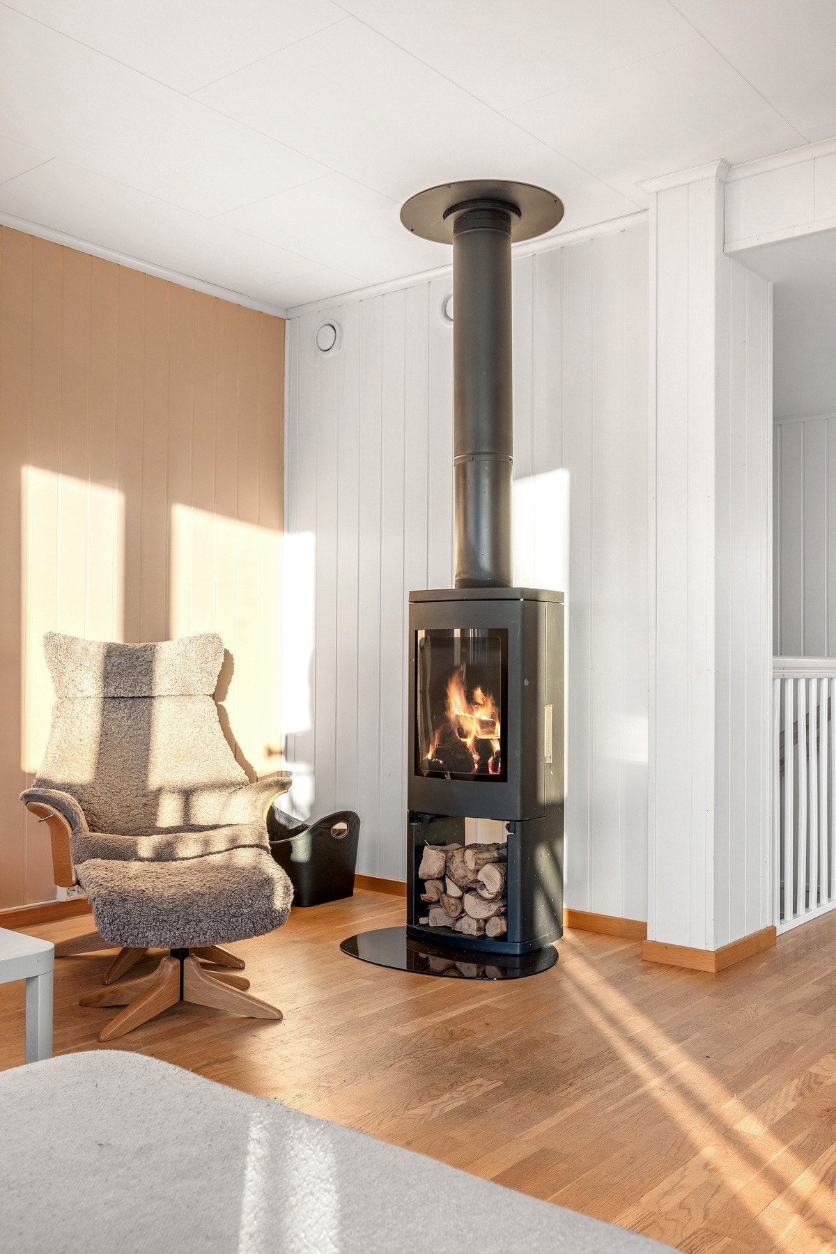 Vedovn i stuen Galleribilde