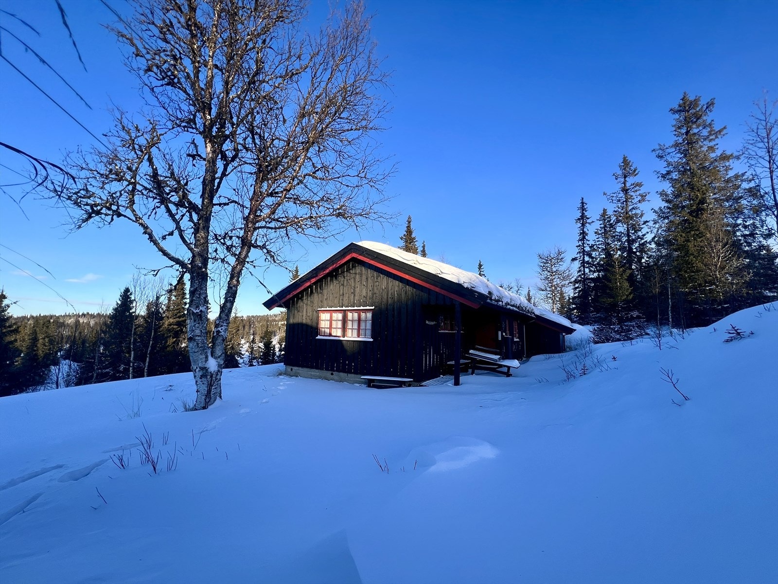 Vinterbilde tatt av eiendomsmegler 02.01.2026 Galleribilde