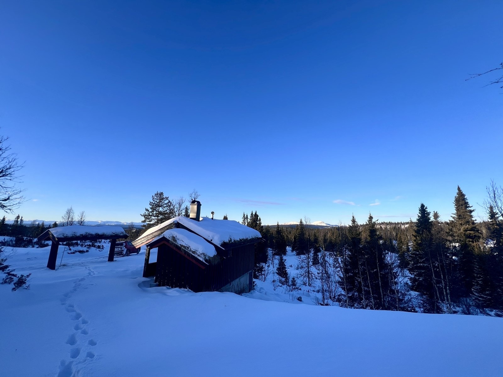 Vinterbilde tatt av eiendomsmegler 02.01.2026 Galleribilde