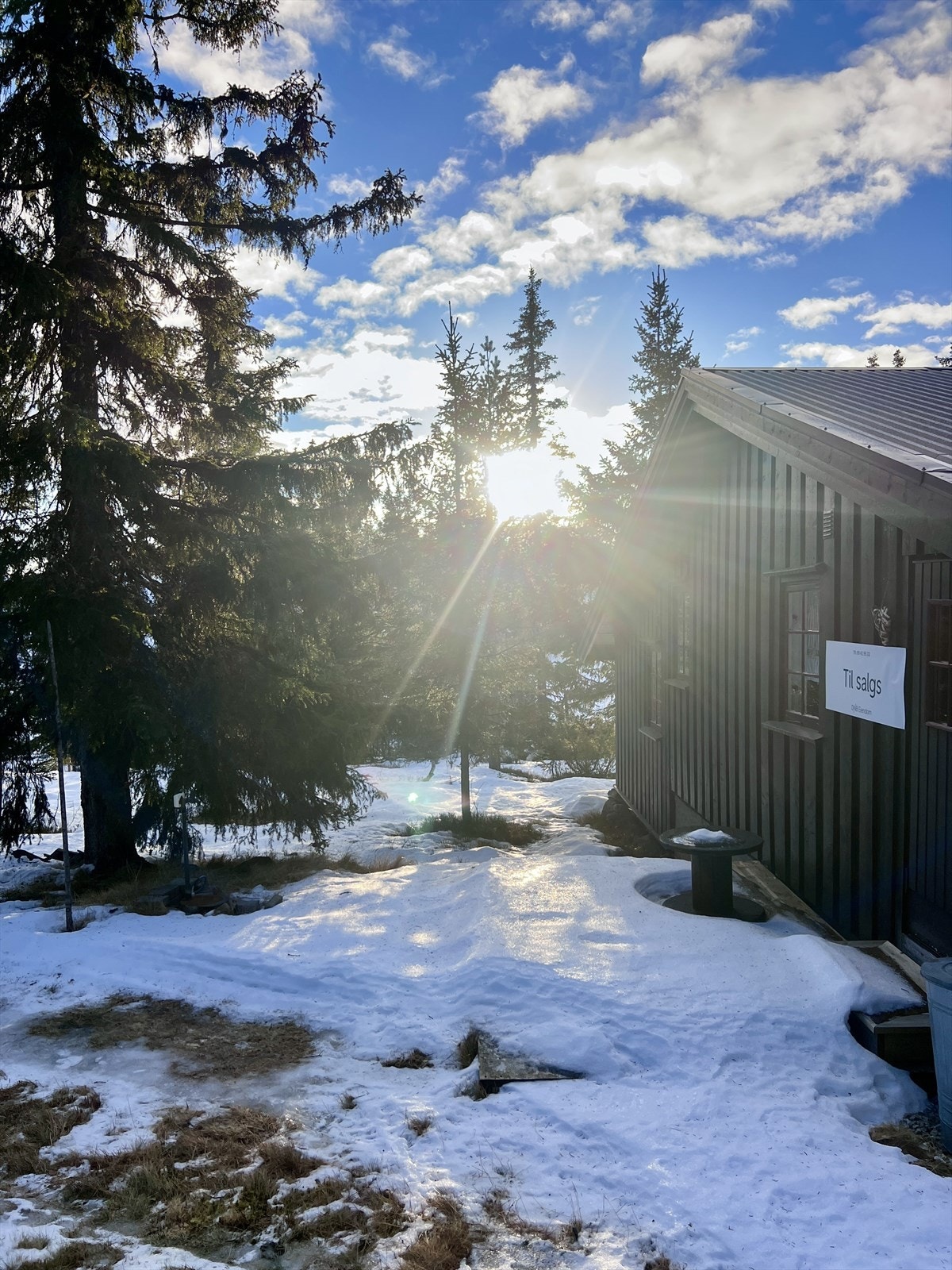 Vinterbilde tatt av eiendomsmegler 30.12.2025 Galleribilde