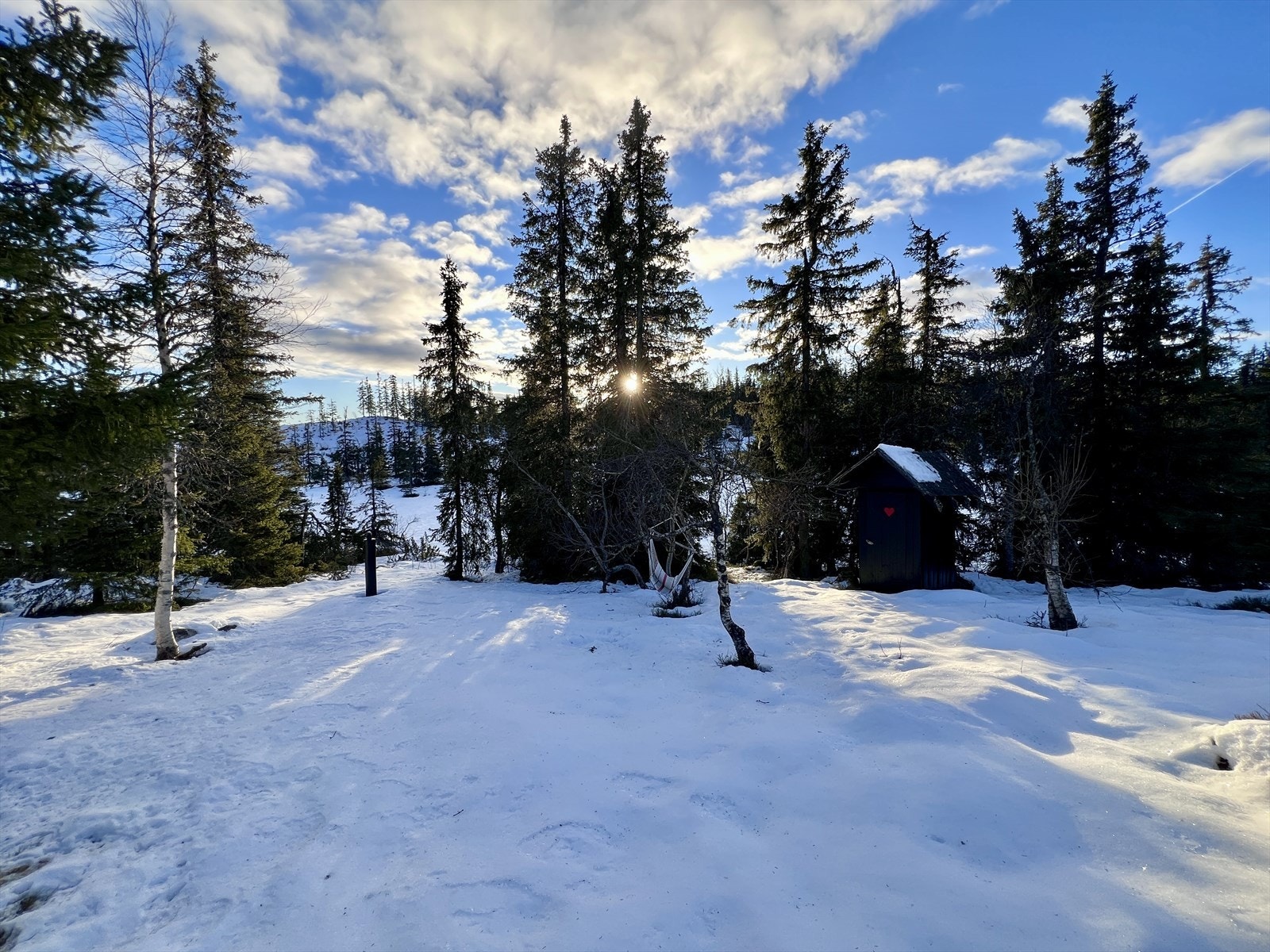 Vinterbilde tatt av eiendomsmegler 30.12.2025 Galleribilde
