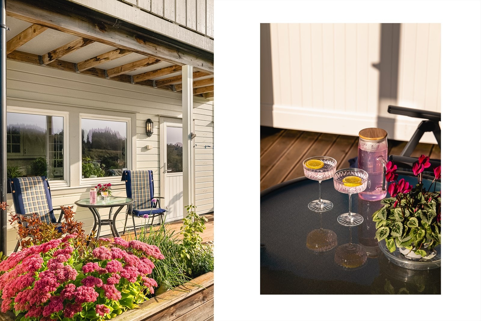 Inviter venner og familie til en hyggelig sammenkomst, og nyt det deilige været med en forfriskende lemonade i hånden. Galleribilde