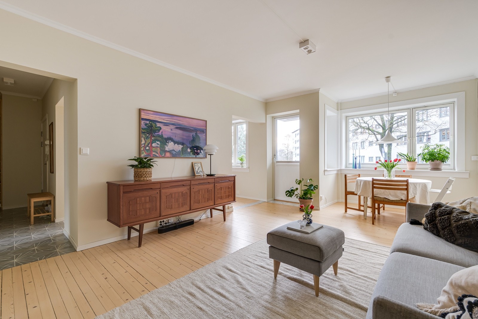 Her er det lett å trives - enten du slapper av alene eller inviterer venner. Galleribilde