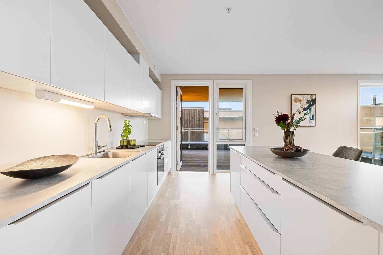 Kjøkken. Galleribilde