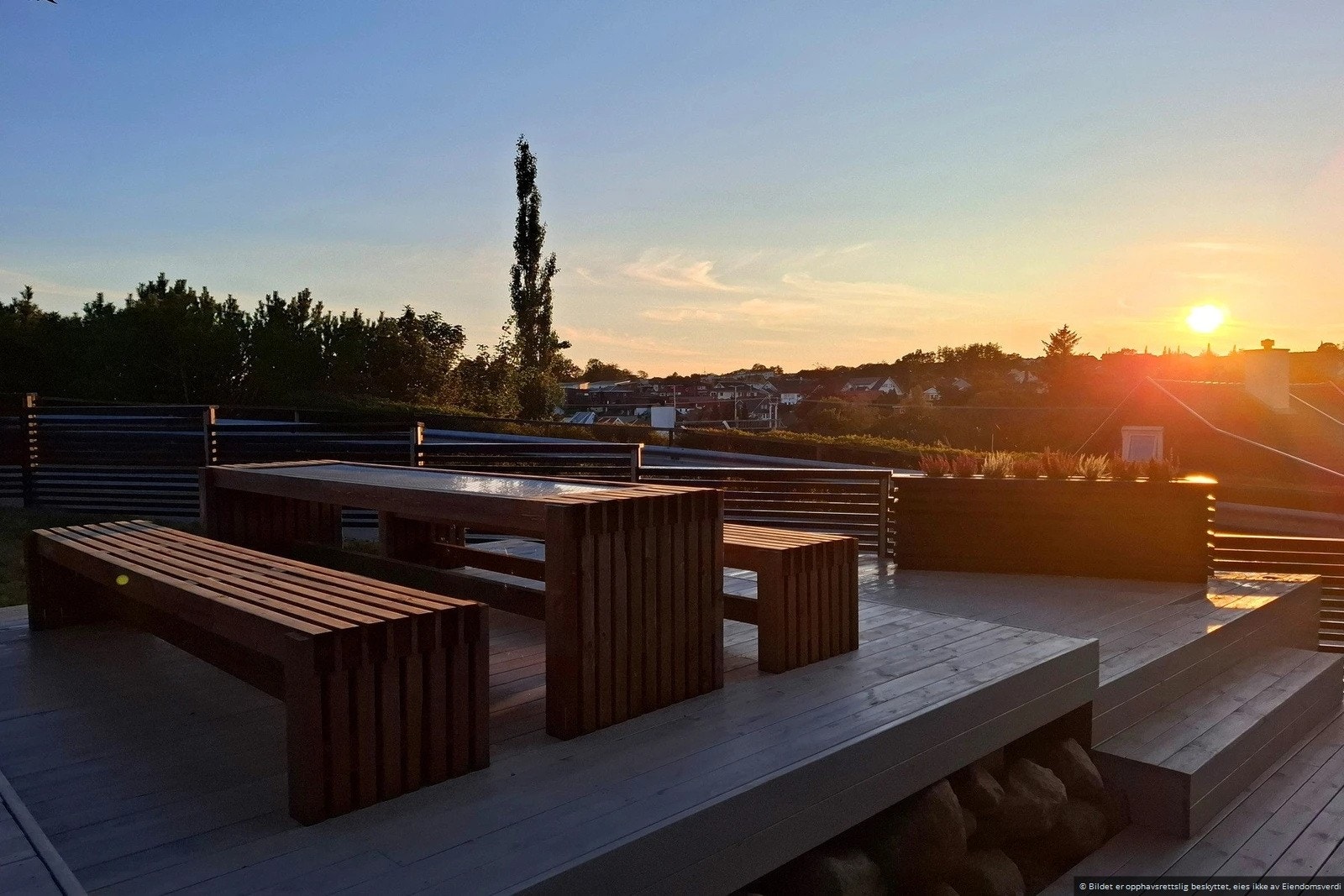 Her kan man nyte siste timene av dagen Galleribilde