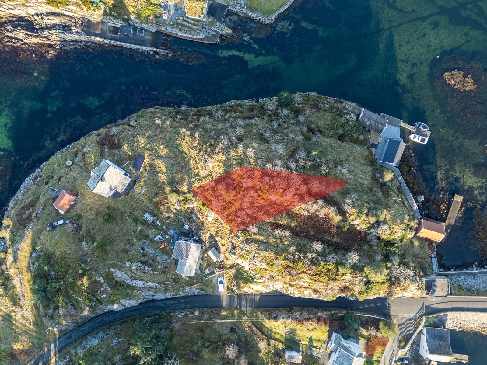 Tomten 207/123 måler 543,6 kvm. Galleribilde