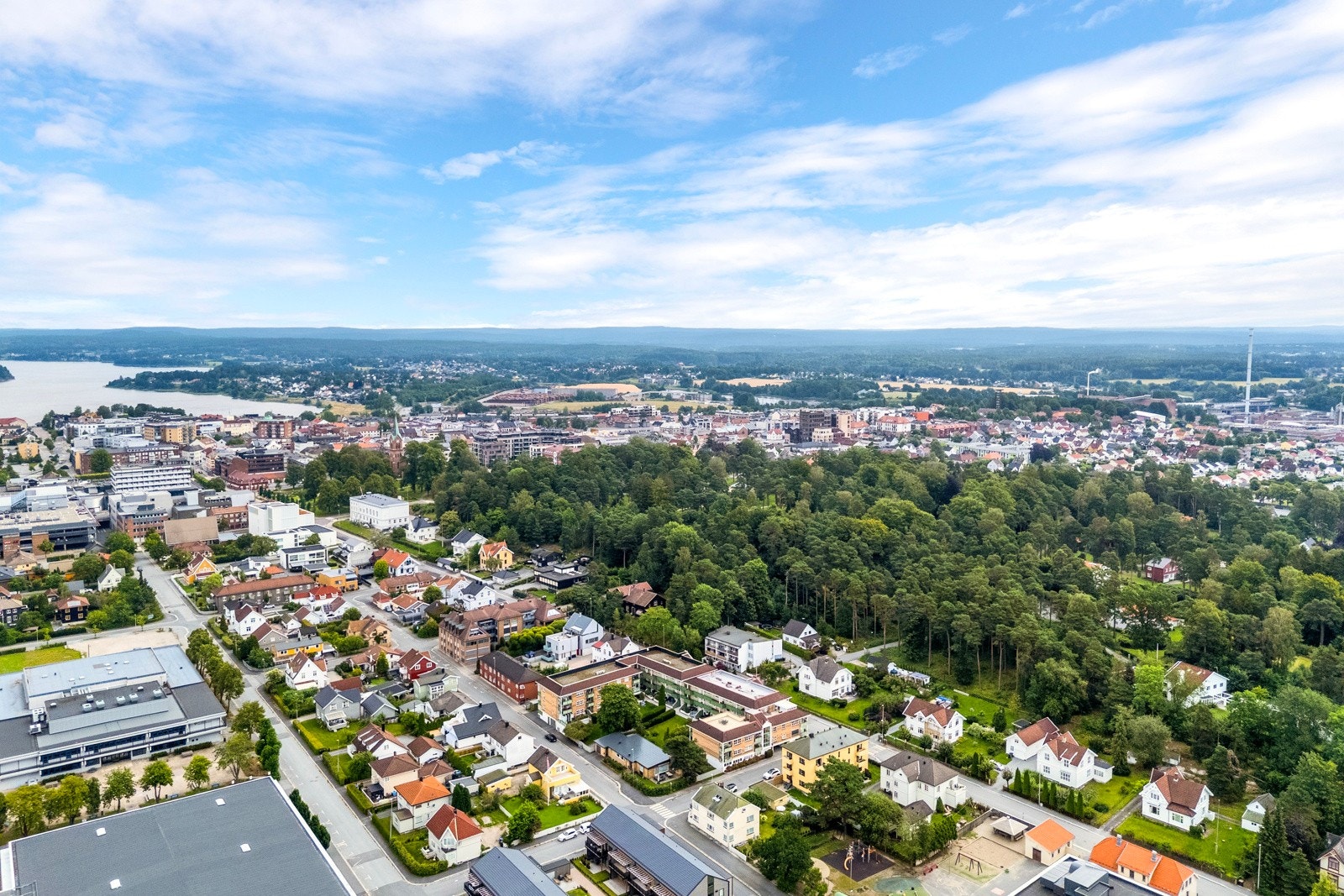 Dronefoto Galleribilde