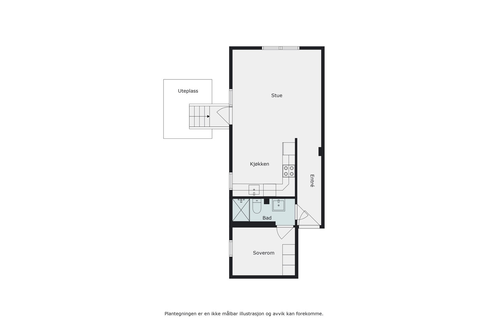 Plantegning Galleribilde