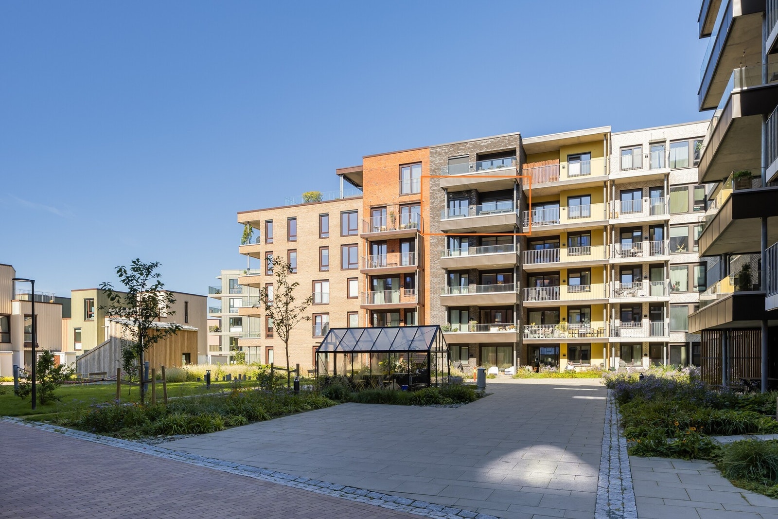 Løkka på Leangen tilbyr flotte fellesareal i tillegg til bl.a. utleie av gjesterom og selskapslokale til sine beboere. Galleribilde