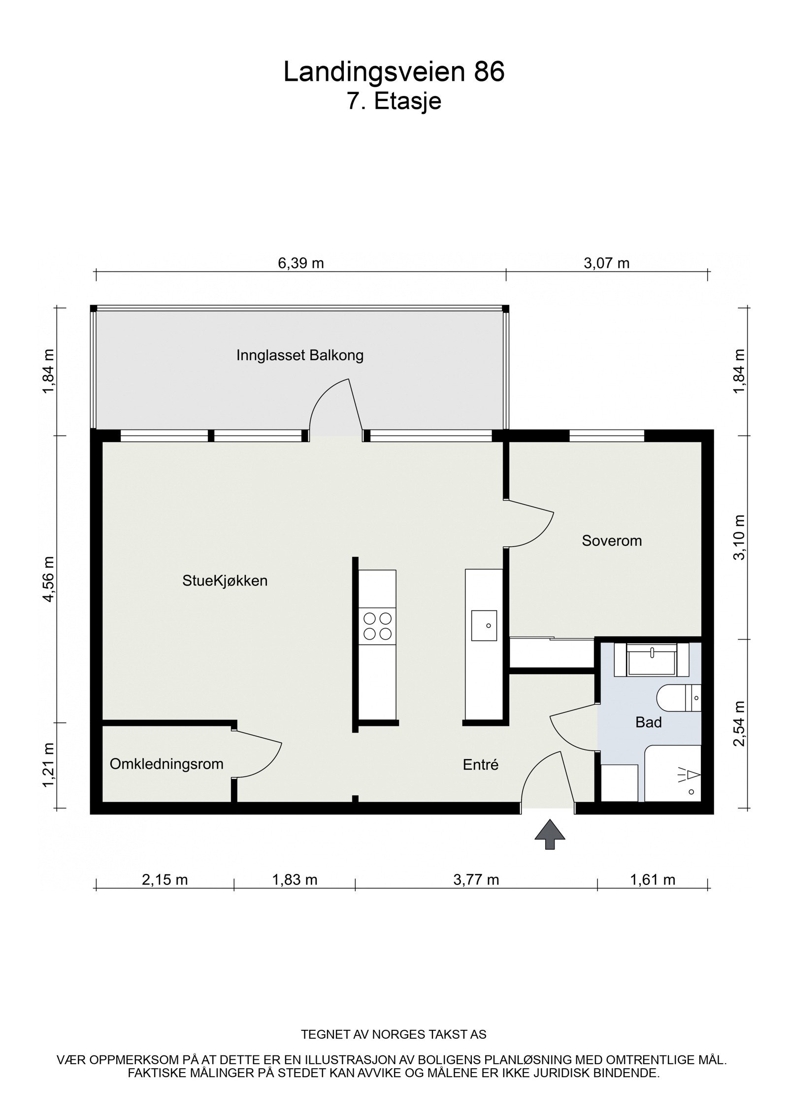 Plantegning. Galleribilde