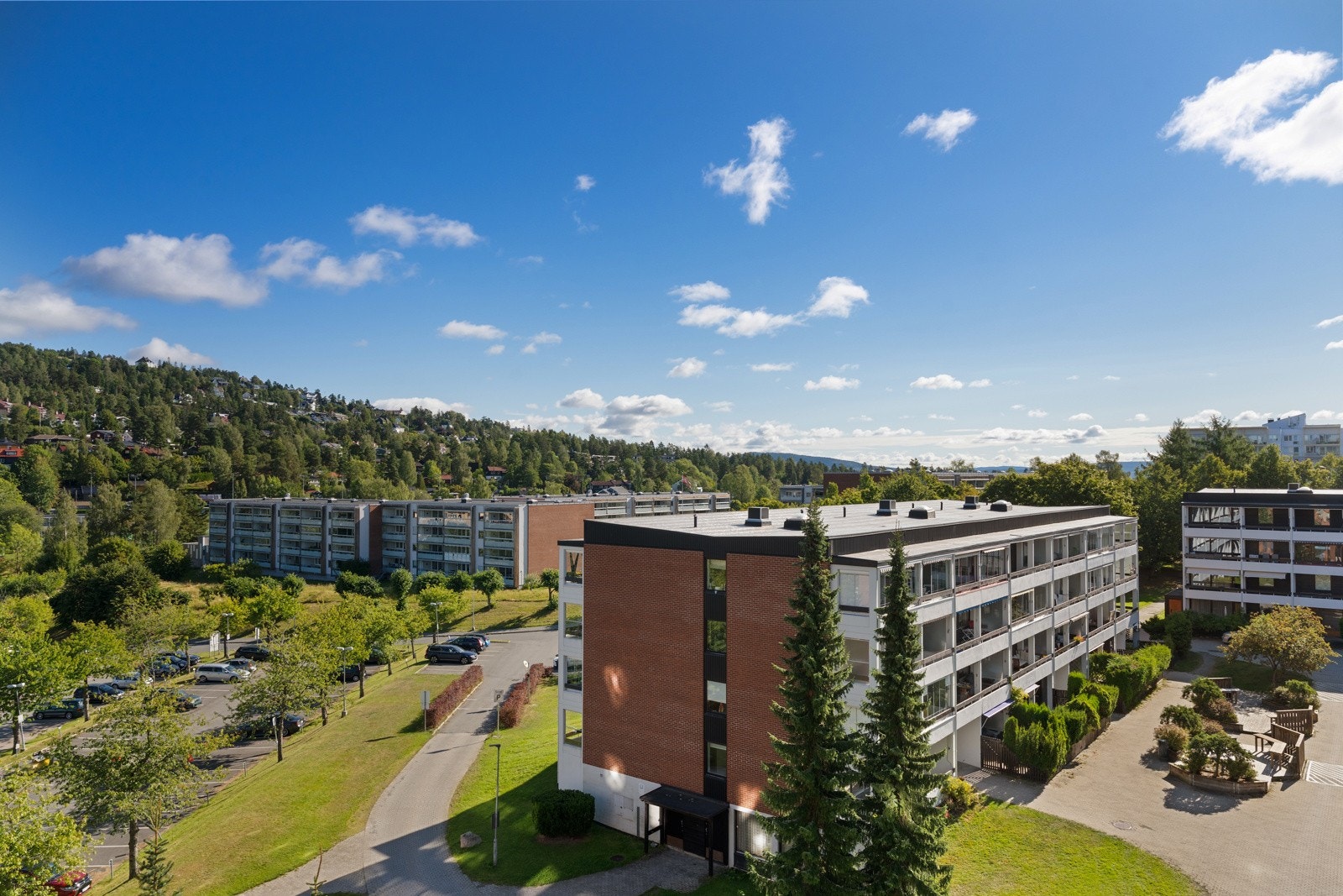 Flott utsikt. Galleribilde