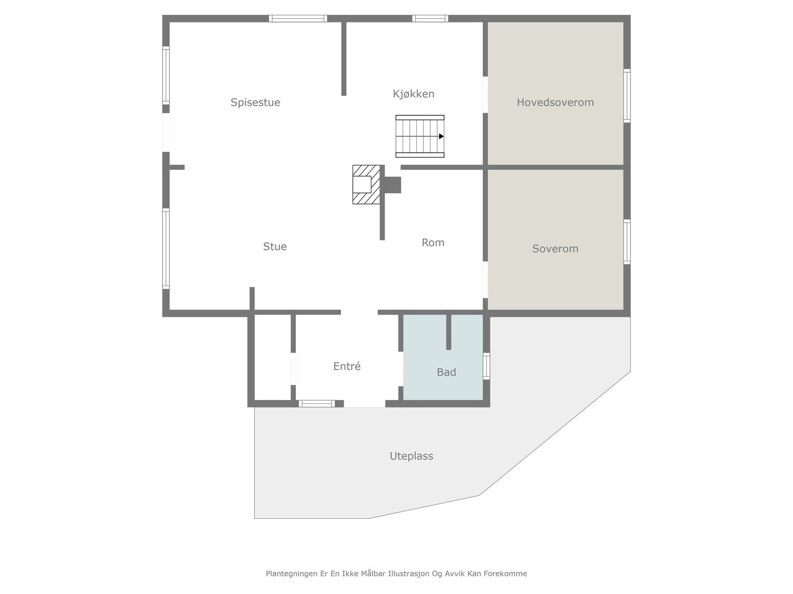 Plantegning Galleribilde