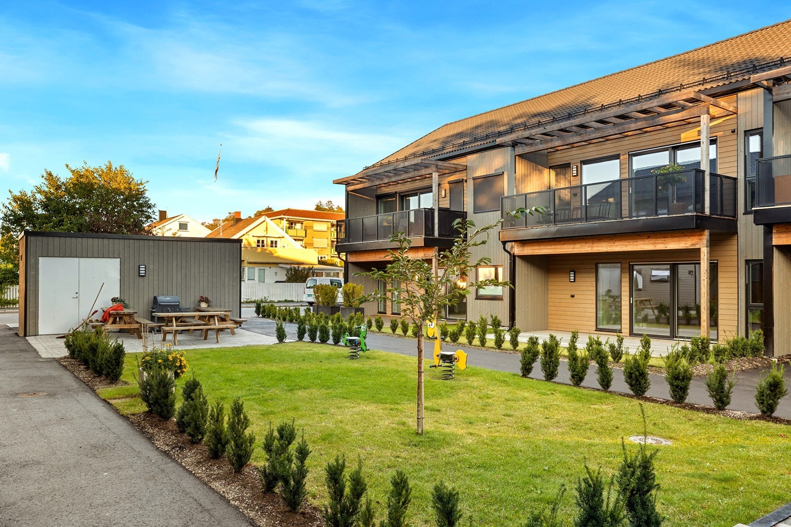 Felles områdene i sameiet blir godt vedlikeholdt av sameiets vaktmester Galleribilde