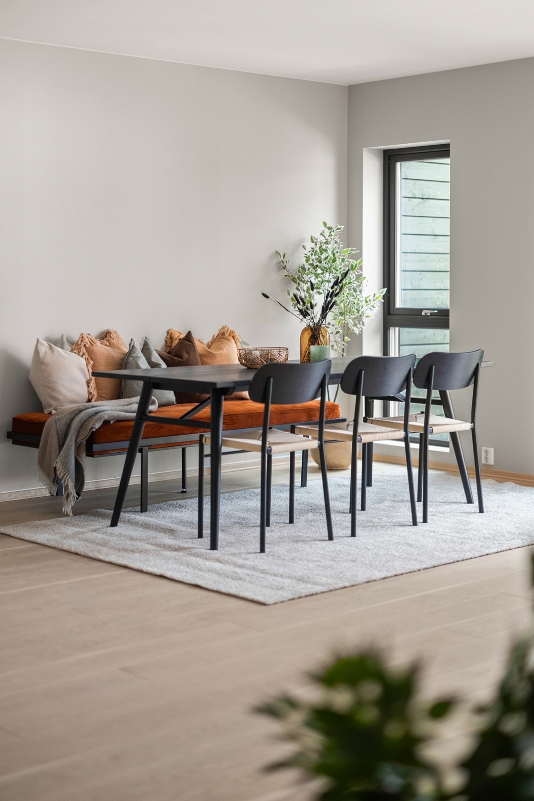 Leiligheten har vannbåren gulvvarme og balansert ventilasjon med varmegjenvinning Galleribilde