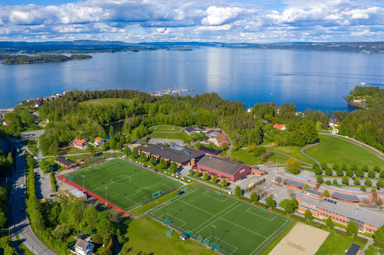 Vollel idrettspark. Galleribilde