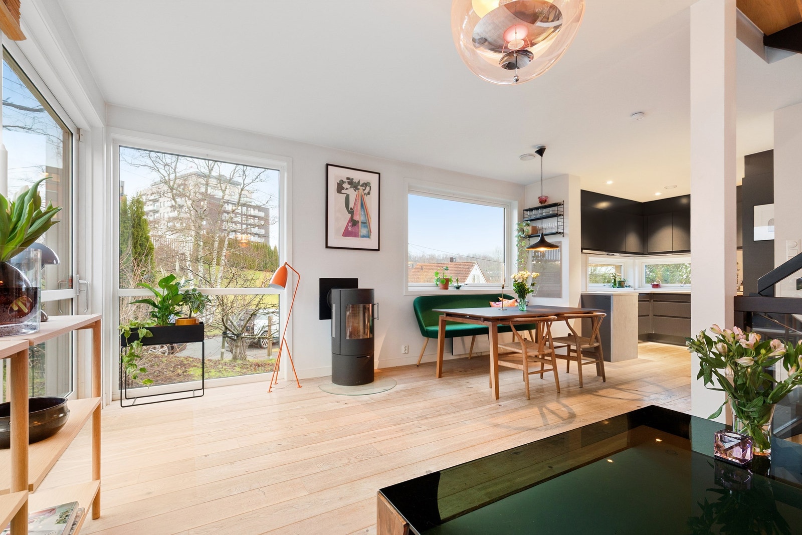 Peisen luner godt på de ekstra kalde vinterdagene Galleribilde