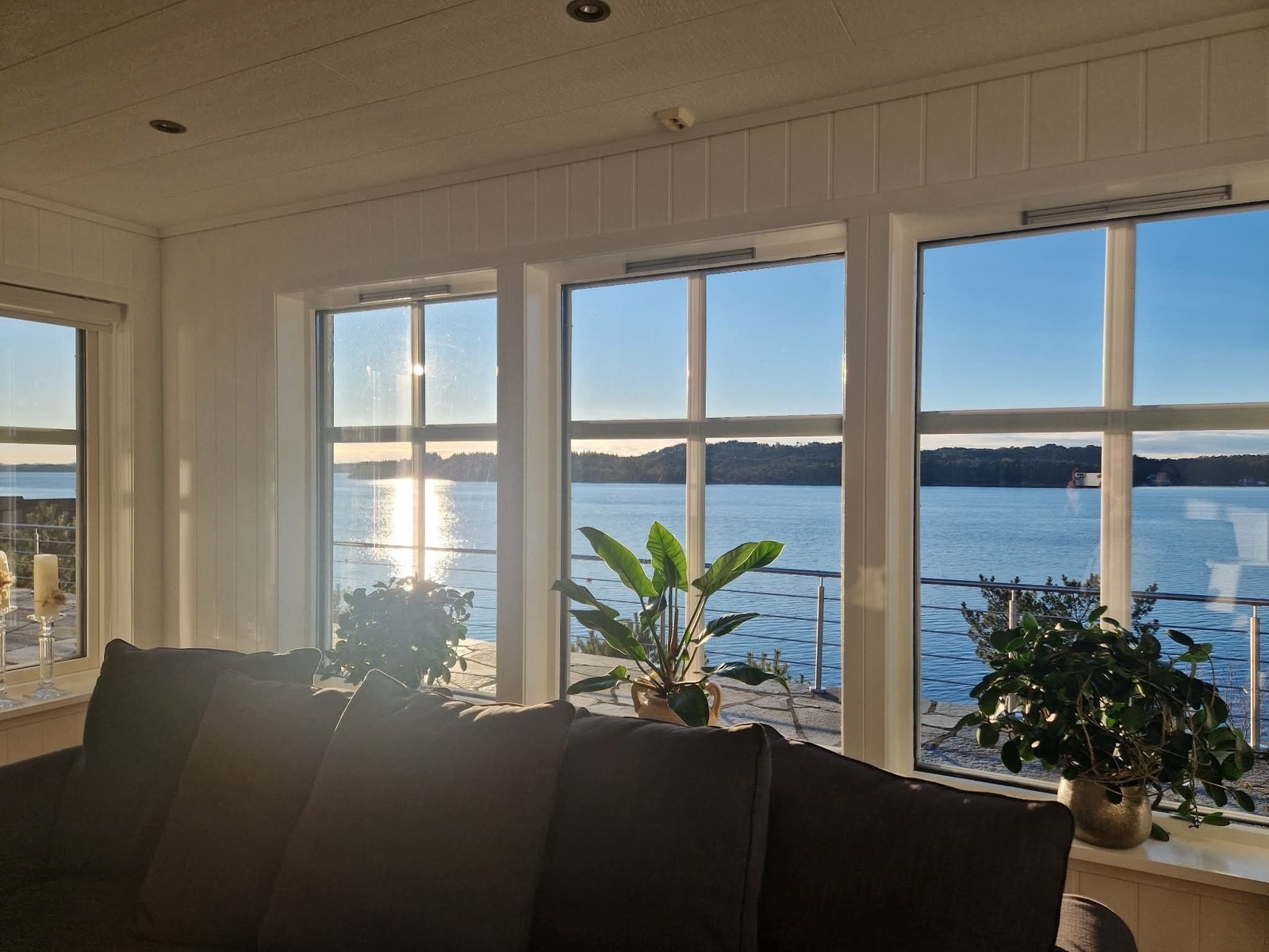 Fantastisk utsikt fra stuen. Galleribilde