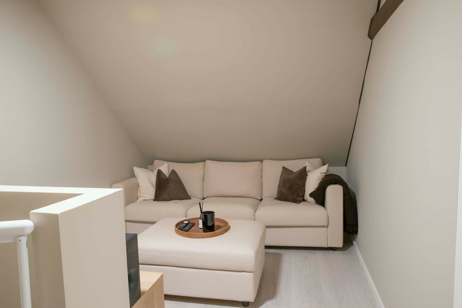 Stue på loft. Galleribilde