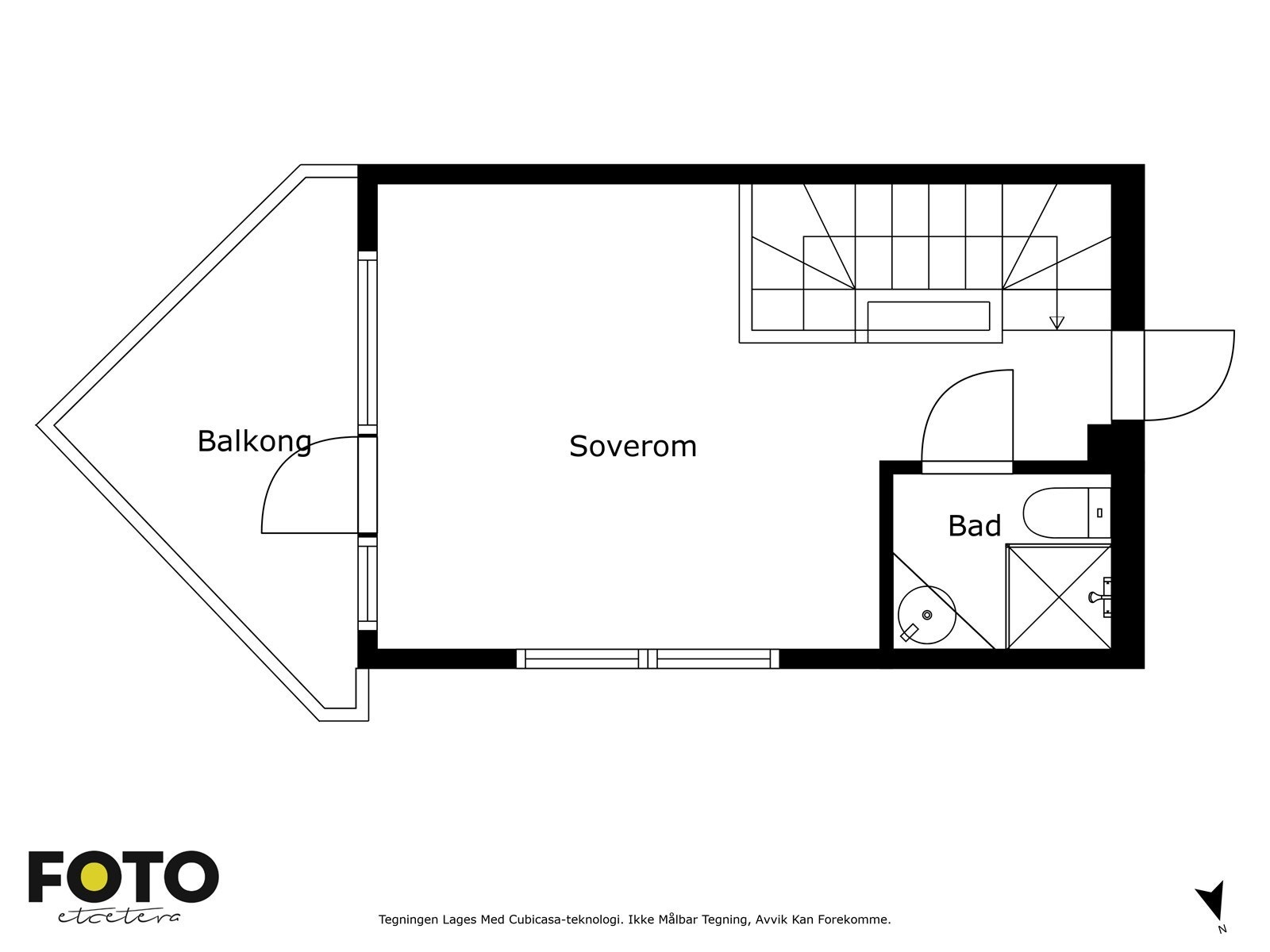 Plantegning andre etasje Galleribilde