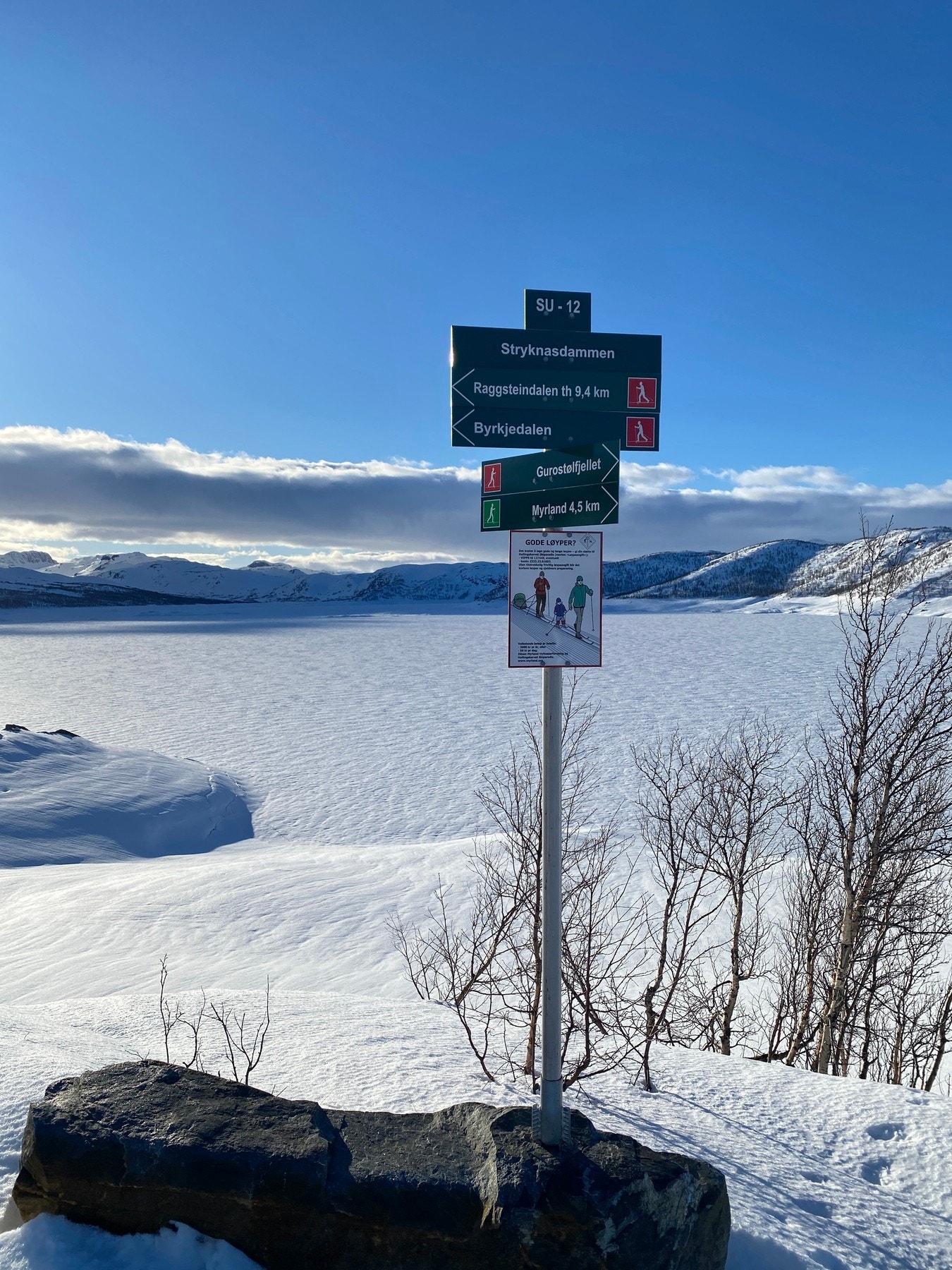 Strandavatnet vinterstid / Strykna
sdammen Galleribilde