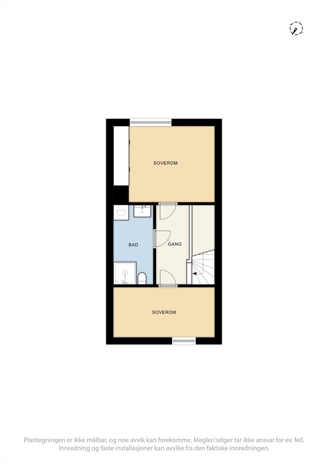 Plantegning 2. etasje. Galleribilde