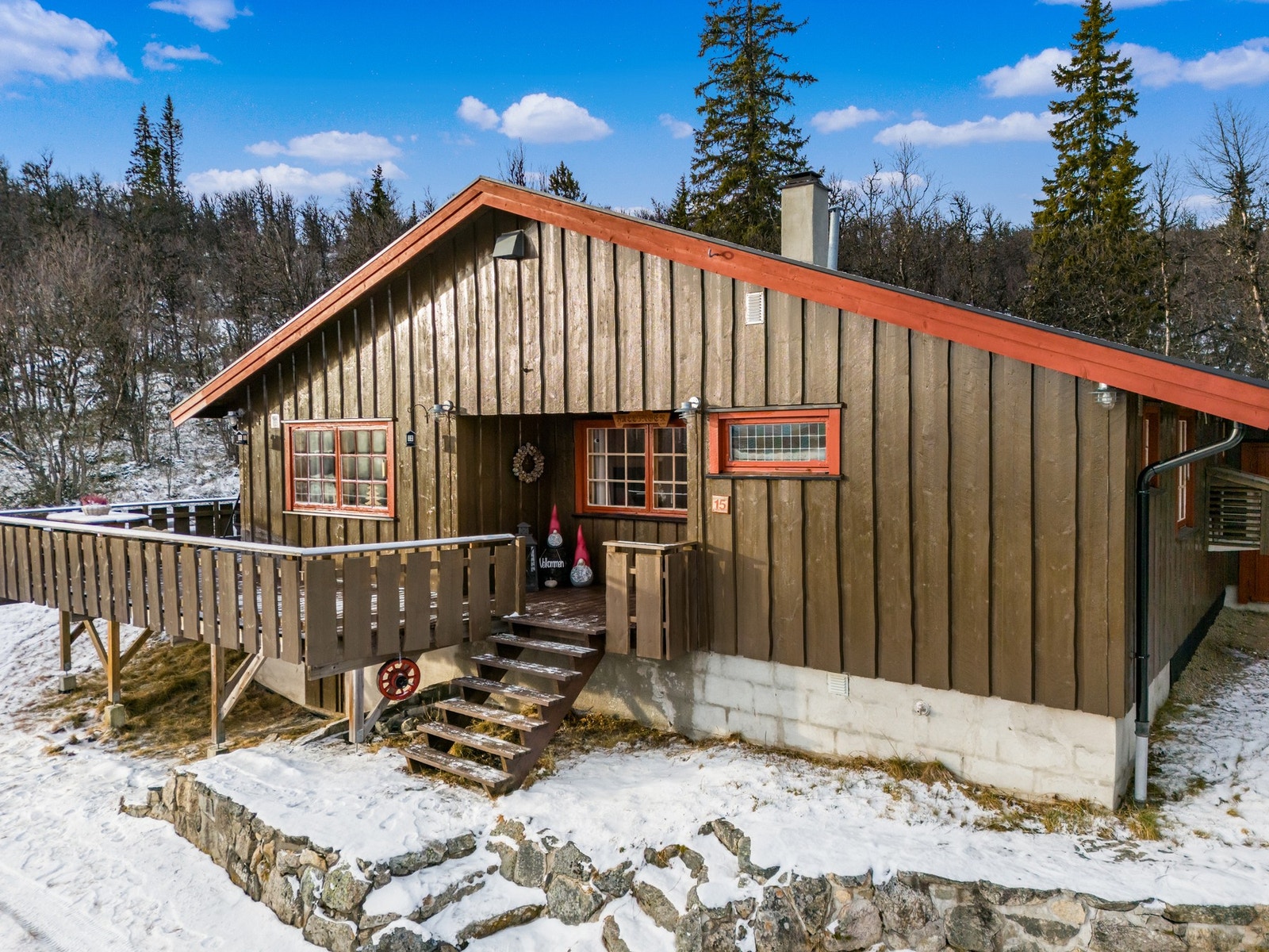 Hytte fra byggeår 1971. Galleribilde