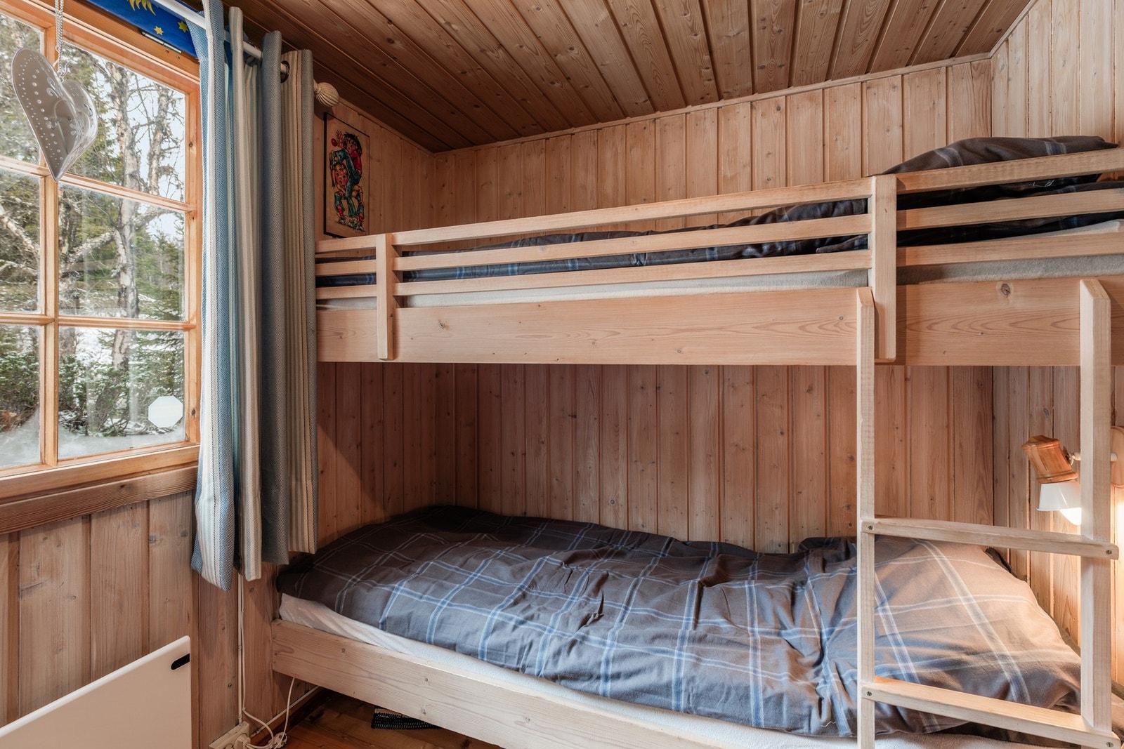 Soverom 5 med køyeseng med plass 2 personer. Galleribilde