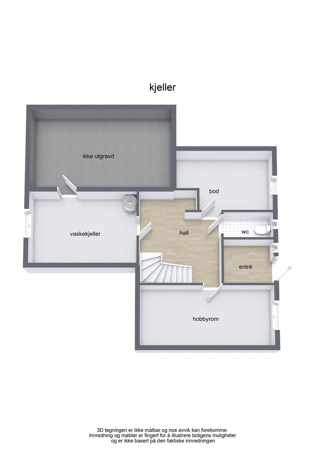 Underetasje Galleribilde