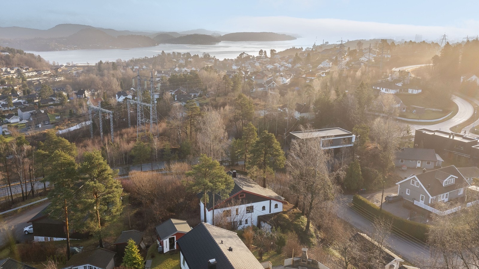 Kort veg til alle fasiliteter på Heistad. Galleribilde