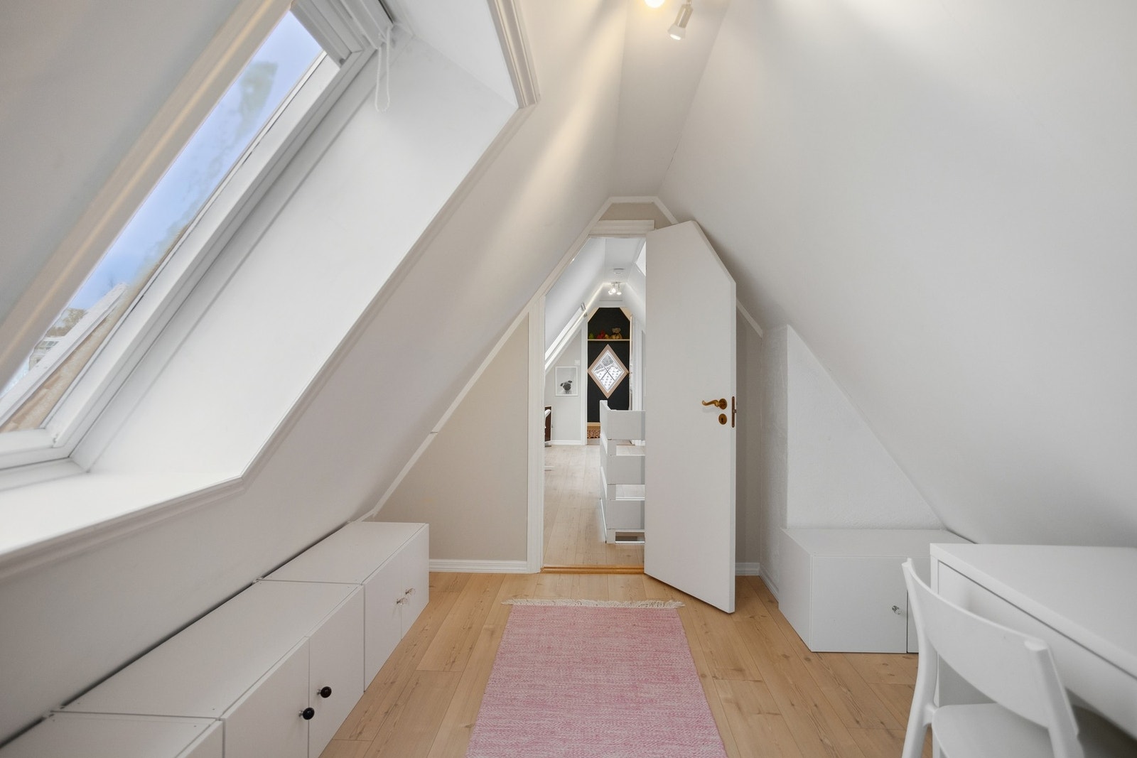 Loftstue. Galleribilde