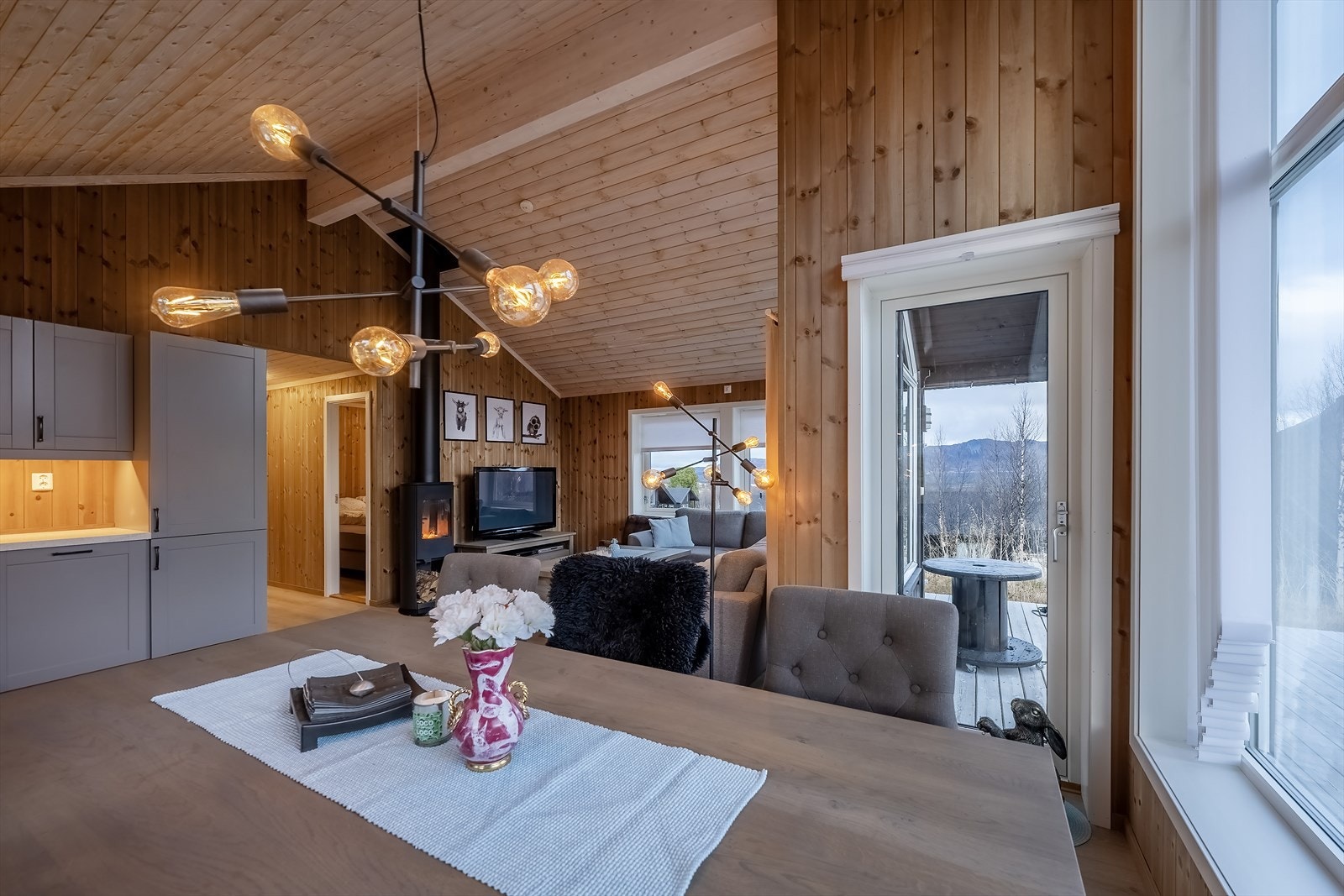 Stue/kjøkken Galleribilde