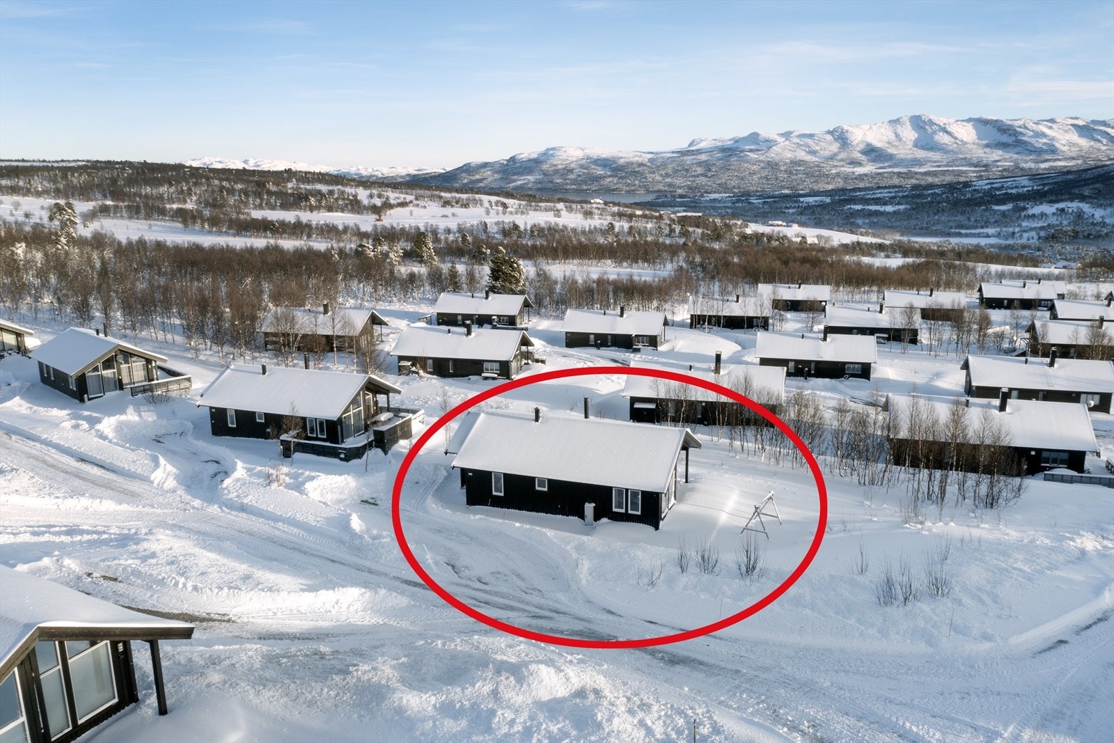 Oversiktsbilde med markering Galleribilde