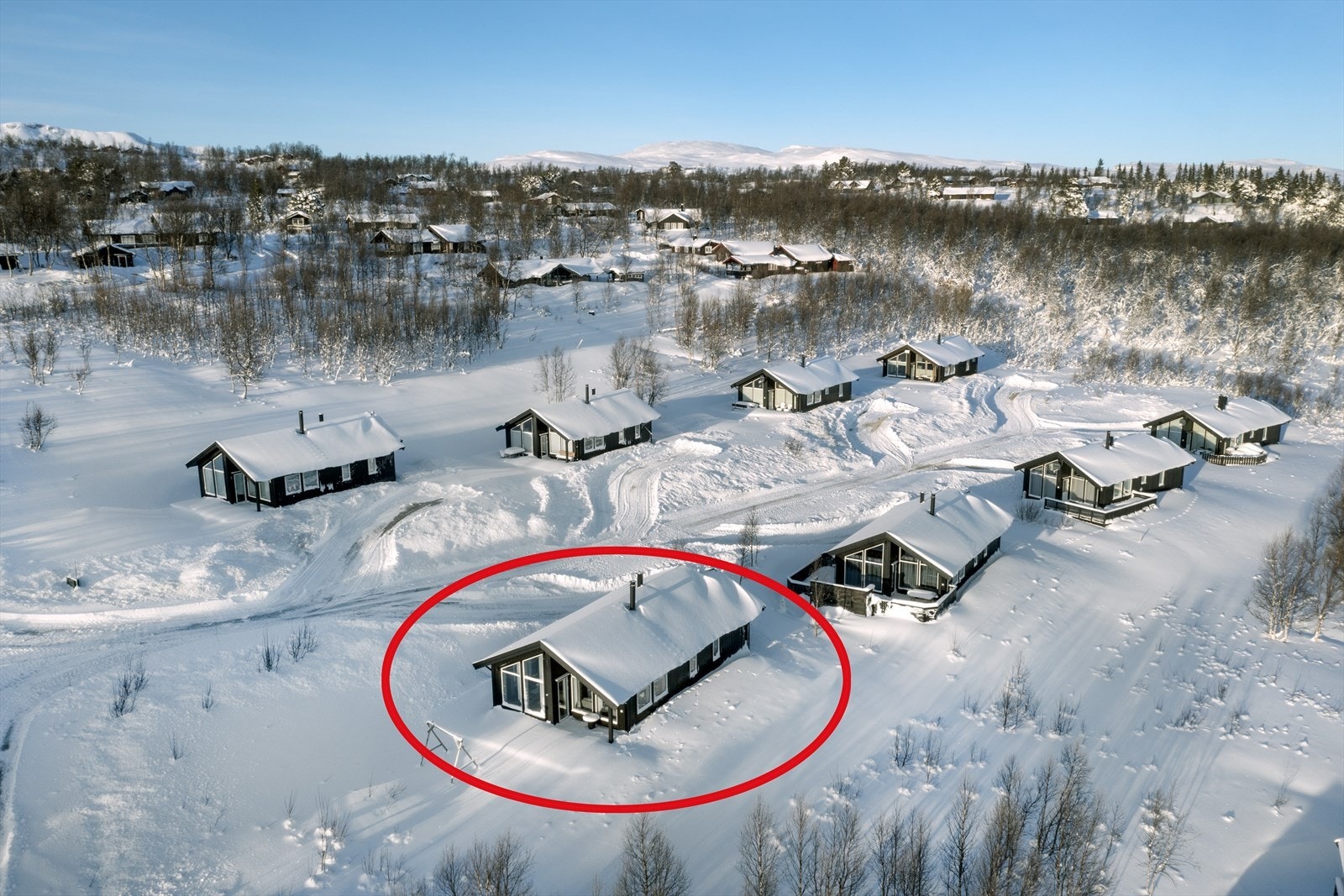 Oversiktsbilde med markering Galleribilde