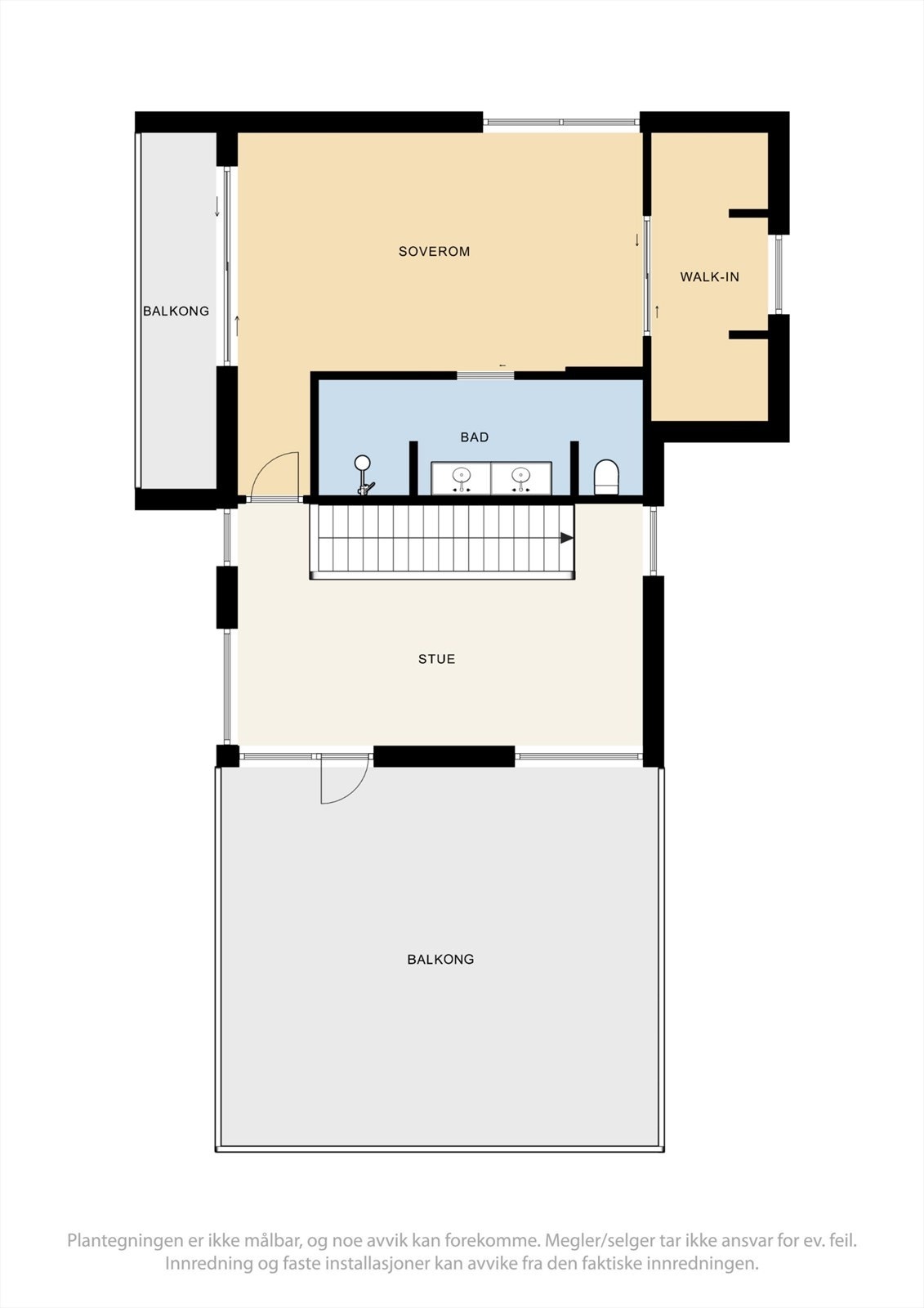 Plantegning andre etasje Galleribilde