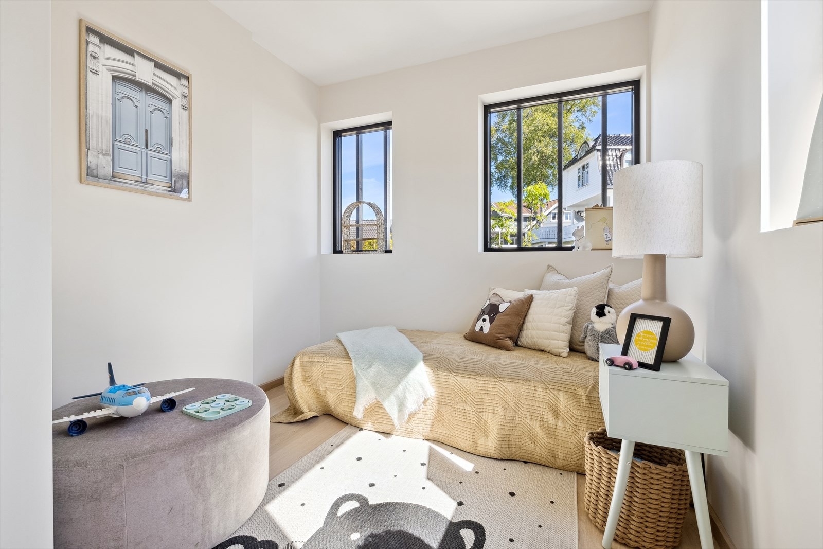 Begge rommene har fin størrelse for ønsket innredning Galleribilde