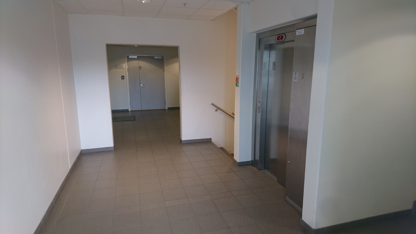 Inngang til lokalet Galleribilde