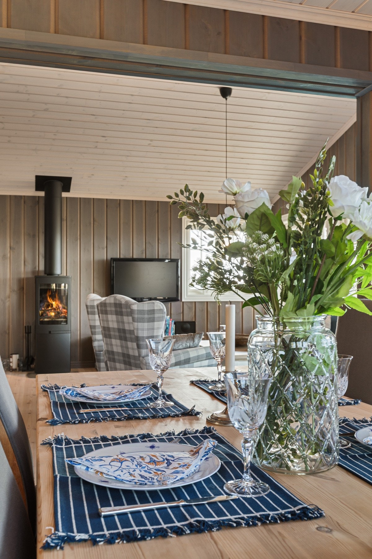 Åpent og sosialt mellom sonene. Galleribilde