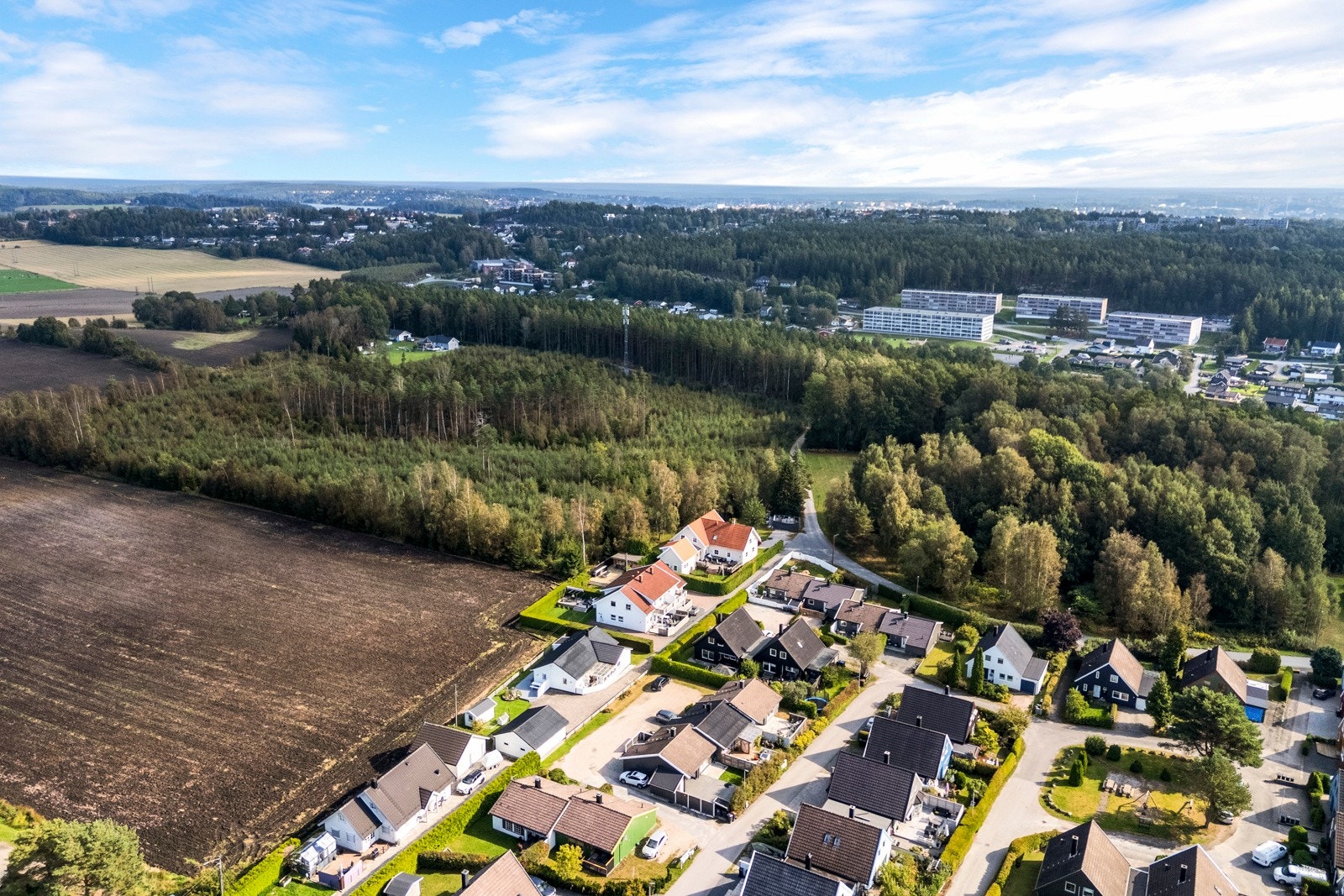 Dronefoto Galleribilde